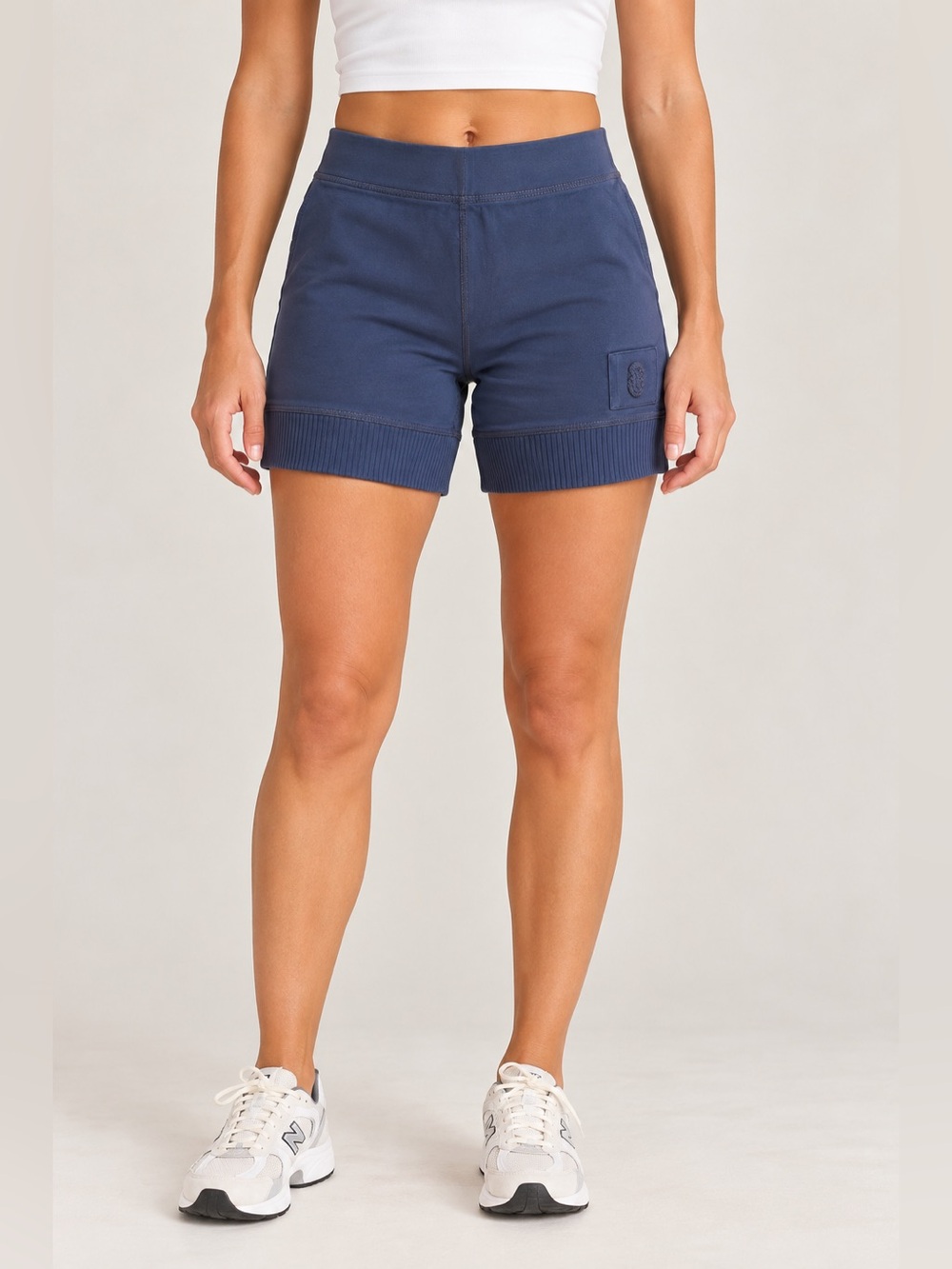 FP Movement by Free People Navy Athletic Bike Shorts